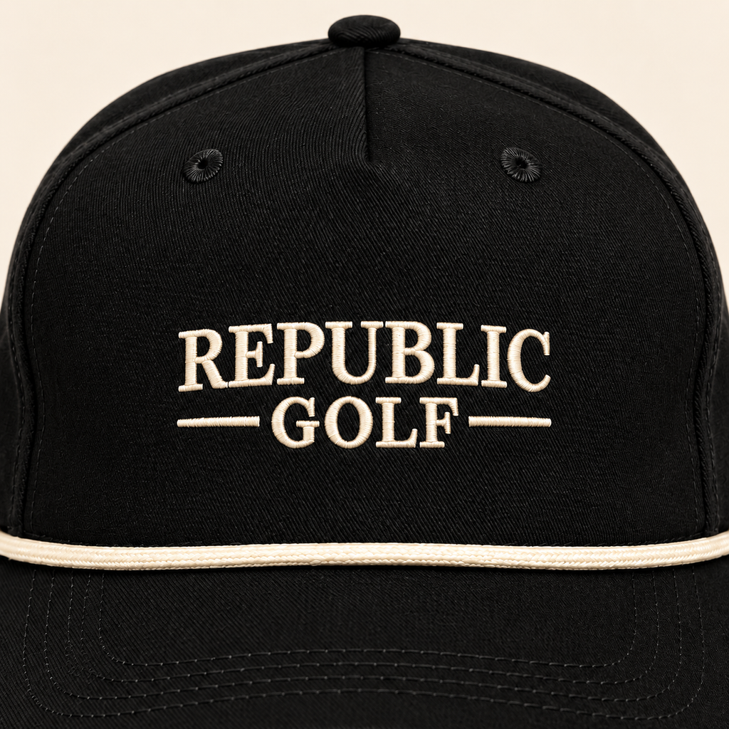 The Black Rope Snapback — product image 3