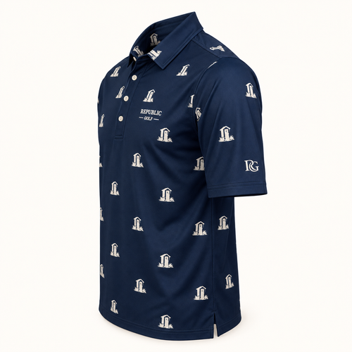 Hole-in-One Performance Polo — Navy — product image 2