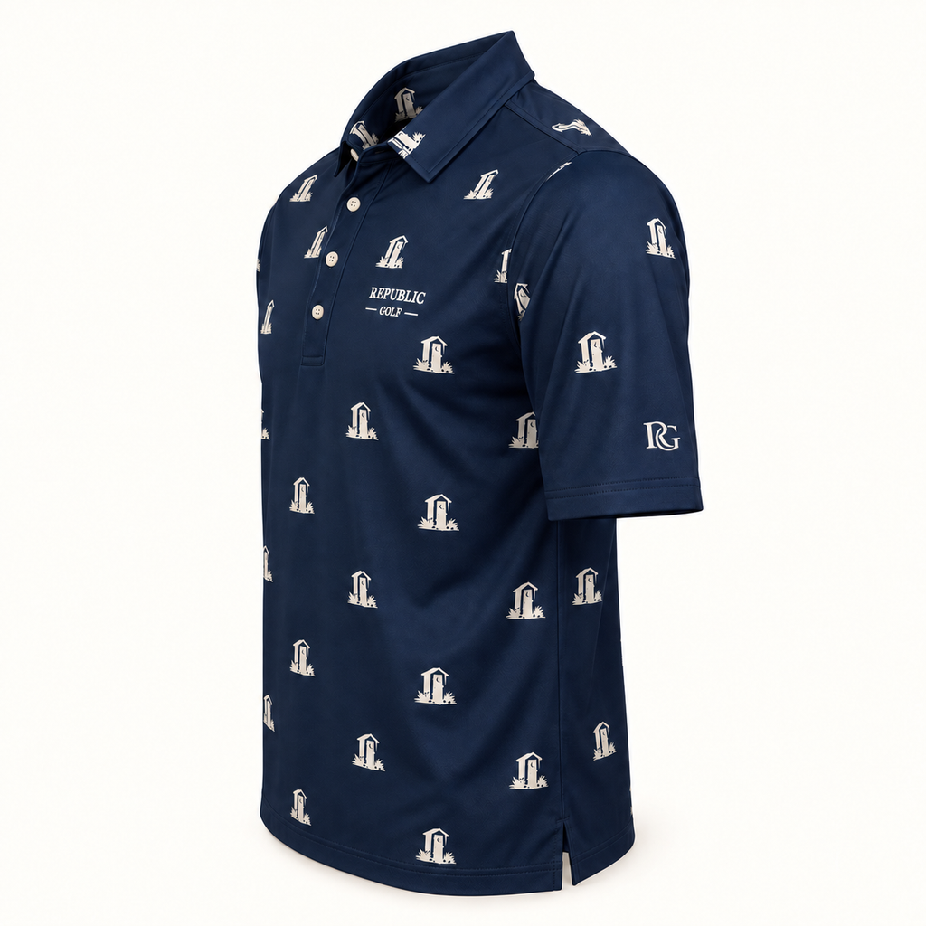 Hole-in-One Performance Polo — Navy — product image 5