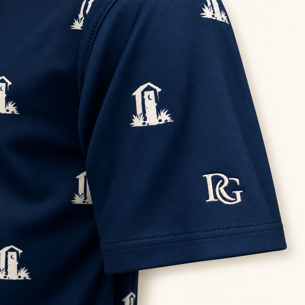 Hole-in-One Performance Polo — Navy — product image 6