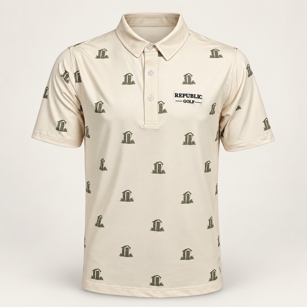 Hole-in-One Performance Polo — Cream — product image 1